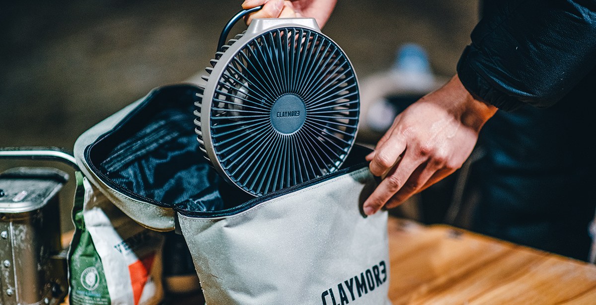 CLAYMORE FAN V600+ 扇風機メイン画像（公式）